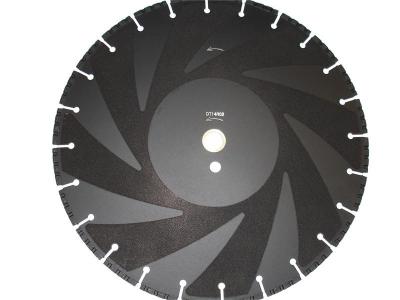 China Vacuum Brazed Diamond Saw Blades / Diamond Disc Cutter Blades For Fire Fighting for sale