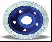 China Continuous Diamond Blade Grinding Wheel For Porcelain Tile / Granite / Marble for sale