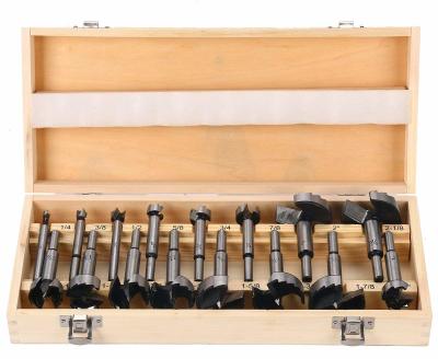 China 16PCS Forstner Drill Bit Set Hole Saw For Woodworking Carbon Steel Material for sale