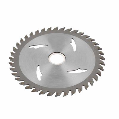 China Gray Color TCT Wood Cutting Saw Blade , 110mm Circular Saw Blade for sale