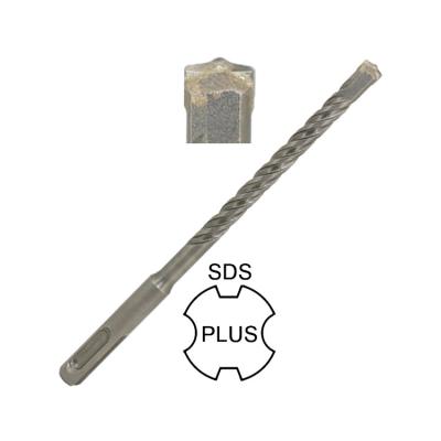 China Carbide Centric Single Tip Masonry Drill Bit 4 Flutes SDS Plus Hammer Drill Bit For Concrete Hard Stone for sale