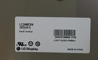 China Exposição de diodo emissor de luz LC260EXN-SDA1 da polegada 1366*768 do LG 26, produto novo do brilho 350 à venda