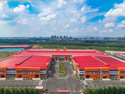 China Q235 Prefabricated Steel Warehouse Alkyd Paiting for sale