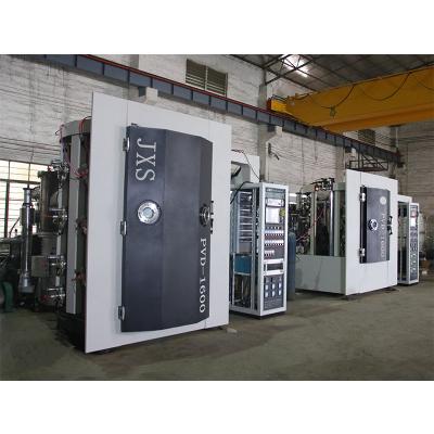 China Foshan JXS High Efficiency Glass Crystal PVD Vacuum Coating Equipment For Golden Silver Rose Gold Black Rainbow Color for sale