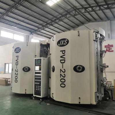 China Middle Size Gold Rose Gold Color PVD Vacuum Coating Machine For Door Handle Stainless Steel Hardware for sale