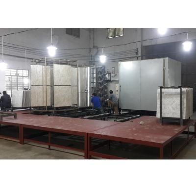 Китай Оборудование для нанесения покрытия вакуума ПВД изделий высокой эффективности керамическое санитарное для золотого серебряного цвета продается