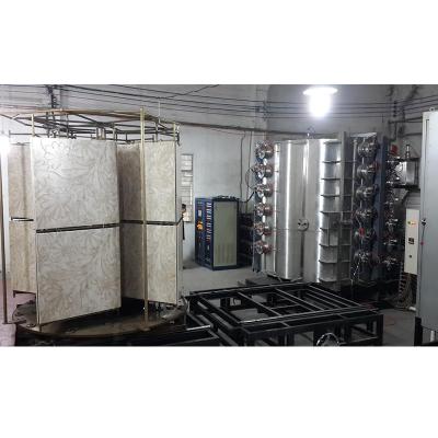 Chine Machine sanitaire en céramique en céramique de métallisation sous vide d'or des articles PVD de lavabo de carreau de céramique de Foshan JXS à vendre