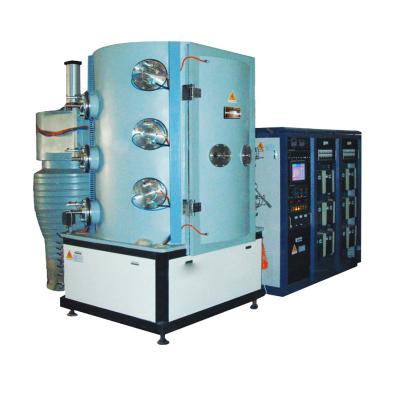 China Large Capacity Stainless Steel Car Motorcycle Pipe Tube Vacuum Plasma Coating Equipment For Rainbow Blue Color for sale