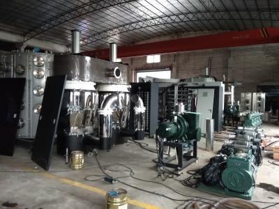 China Glass Mosaic Strip Titanium Nitride Coating Machine , PVD Coating Systems for sale