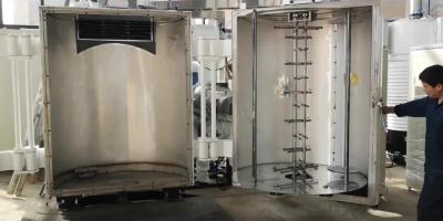 Chine Machine de métallisation sous vide de 2 Front Open Doors Plastic Evaporation à vendre