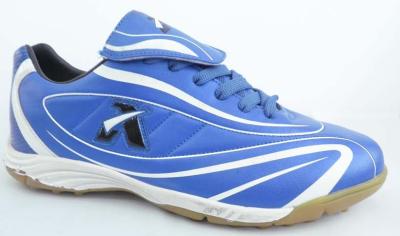 Китай Ртутный/синь подгонял дерновину ботинок крытого футбола для женщин продается