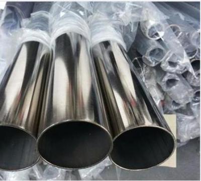 Chine Le miroir standard du tuyau 316l soudé par solides solubles de gigaoctet a poli à vendre