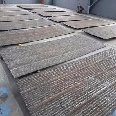 China Wear Resistant Hardfacing Steel Plate 6+4 8+6 High Chrome Welding for sale
