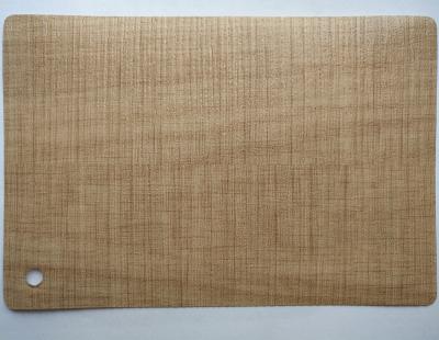 China Wood Grain Finish PVC Foils Roll For Furniture Door Decoration for sale