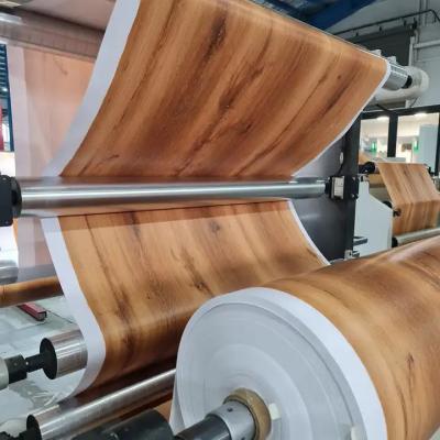 China Folha de papel de madeira de PVC para decoração de móveis de interior à venda