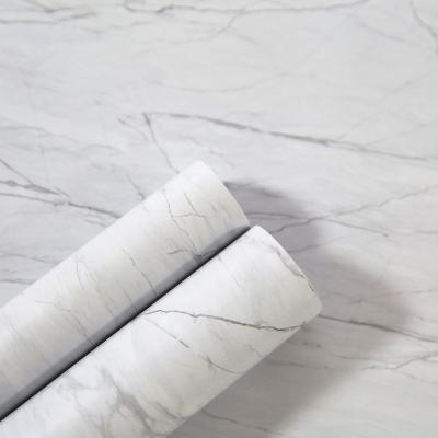 China Película de laminación de PVC de mármol de alto brillo para cubiertas de ventanas de plástico en venta