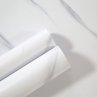 中国 Customized Marble Design PVC Furniture Foil Roll For Lamination And Wrapping 販売のため
