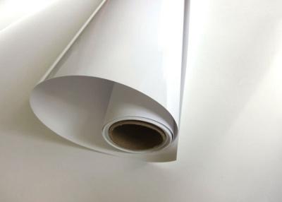 China Foshan High Gloss Solid White PVC Decorative Film Vervaardiger Te koop