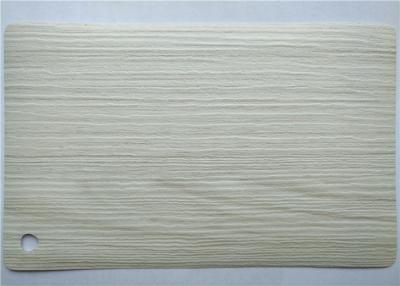 Chine Stratification en bois de film d'aluminium de membrane de PVC 3d de grain blanche à vendre