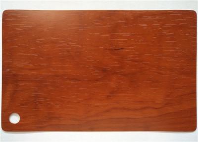 China Cherry Wood PVC Decorative Foil For Furniture Membrane Doors 0.30mm for sale