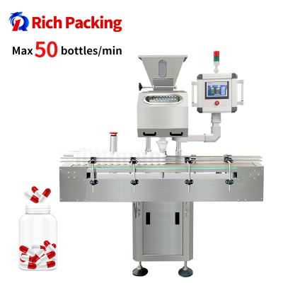 China Electrnic Automatic Counting Machine And Lab 8 Channel Bottling Softgel Hard Capsule for sale
