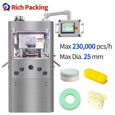 China Capacidad de máquina rotatoria completamente automática de la prensa de la píldora de la tableta 230000 pcs/h en venta