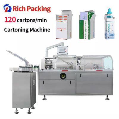 China Automatic Cartoning Machine Packaging Sachet Blister Sheet Bottle Tube for sale