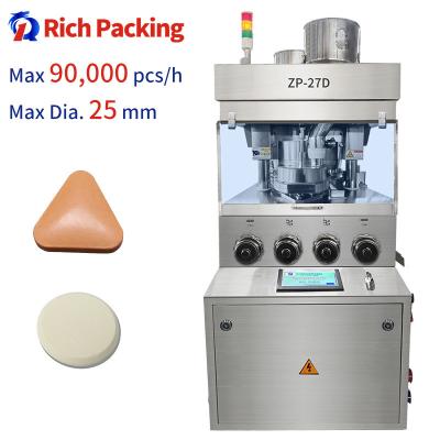 Chine Compresse rotatoire automatique pharmaceutique de machine de presse de Tablette de ZP-27D faisant la compression à vendre