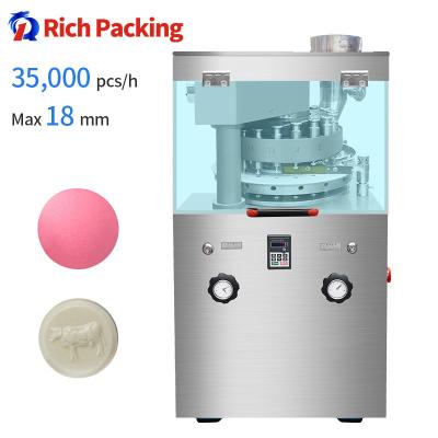 China Automatic Tablet Compression Machine Pharmaceutical Herbal Tablet Making Machine For Pill Tablet for sale