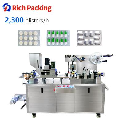 China Al Pvc Tablet Capsule Automatic Pharmacy Blister Packing Machine for sale
