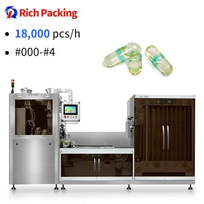 China Automatic Hard Gel Capsule Filling Machine NJY 300 For Liquid Oil for sale