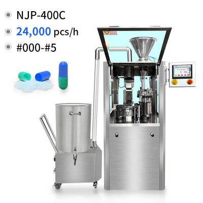 China NJP 400 Máquina de enchimento de cápsulas farmacêutica automática para pó à venda
