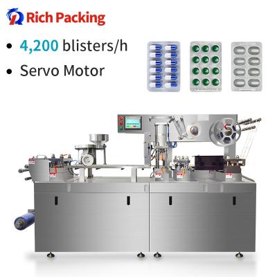 China 4200 Plates/h  Automatic Pill Blister Packing Machine With 36 Months Warranty for sale