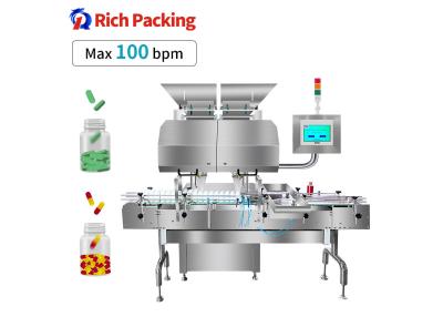 China Max 100 Bottles Per Minute Speed Automatic Counting Bottling Machine Pharmaceutical for sale