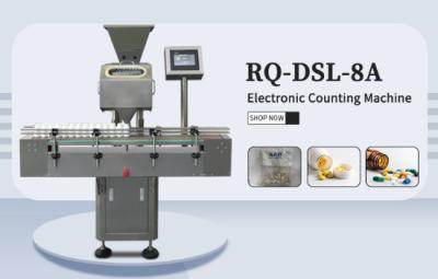 China Candy Tablet Pill Electronic Counting Machine / Caspsule Counting And Filling Machine for sale