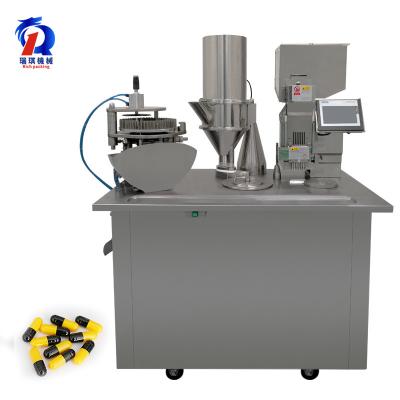 China Semi Automatic Capsule Filling Machine With Capsule Sowing Protection Device for sale