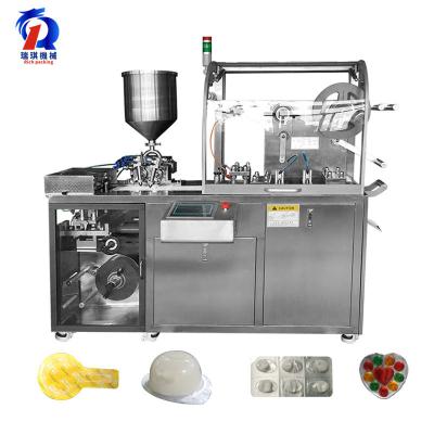 China Automatic Liquid Chocolate Butter Jam Honey Blister Packing Machine for sale