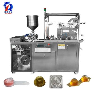 China High Speed Blister Packing Machine For Butter Honey Ketchup Liquid Packing Machine for sale