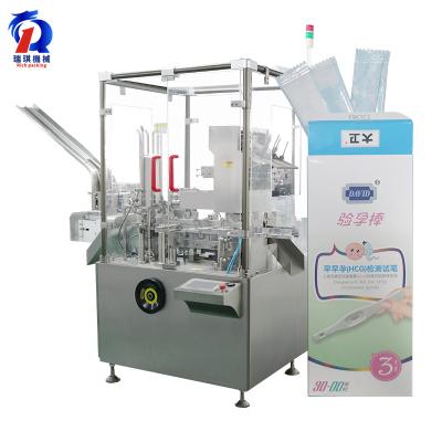 China RQ-ZH-120L Automatic Vertical Comdom Pregnancy Tests Cartoning Machine for sale