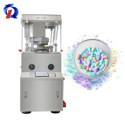 China Zp-17d With Six Suction Ports High Speed 30 R/Min Rotary Mini Tablet Press Machine for sale