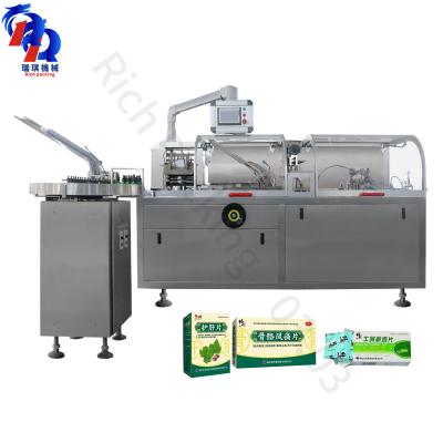 China High Speed Production Full Automated Paper Box Packing Cartoning Machinery for sale