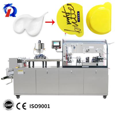China 260s Flat Plate Liquid Ketchup Blister Packaging Machine For Chocolate Honey Jam for sale