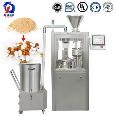China Small Automatic Capsule Filling Machine For Empty Hard Gelatine 00 Capsule for sale
