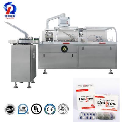 China Automatic Box Cartoning Machine For Blister Plate Medicine Syrup for sale