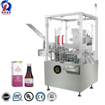China Small Vertical Box Cartoning Machine Fully Automatic For Bottle Tube for sale