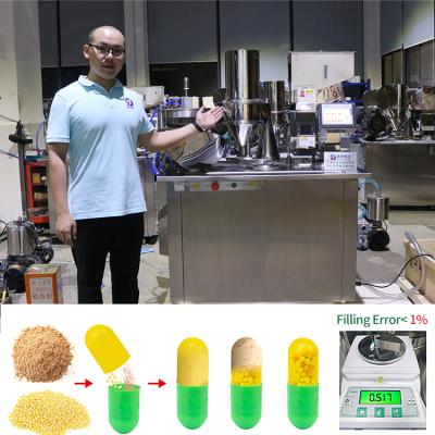 China Capsule Making Filling Machine Semi Automatic For Hard Shell Capsule for sale
