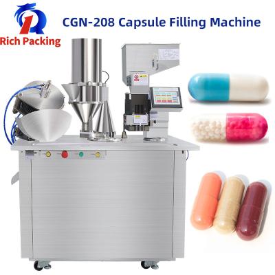 China CGN 208 Small Semi Automatic Gelatin Capsule Filling Machine for sale