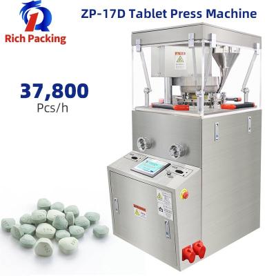 China ZP17D Tablet Making Machine 40mm Herbal Vitamin Effervescent Tablet Press for sale