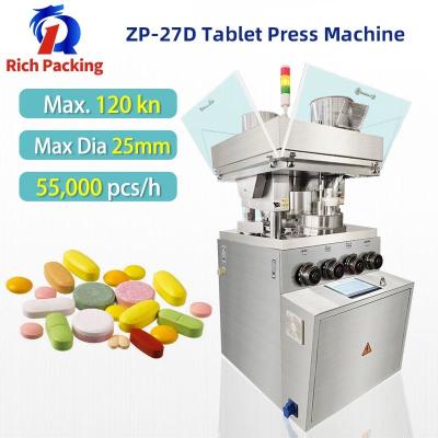 China ZP-27D Moringa Pharmaceutical Dry Powder Tablet Press Machine for sale
