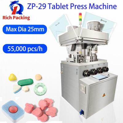 China Rotary Pill Compression Tablet Machine Press Machinery , Tablet In Tablet Compression Machine for sale